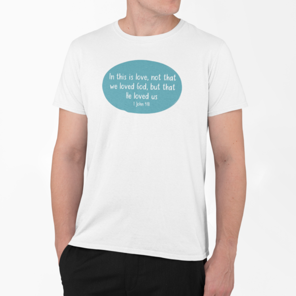 He Loved Us Men's T-Shirt - Image 3