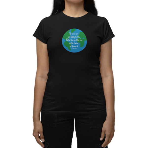 Savior of the World Women's T-Shirt black
