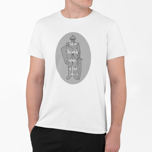 Armor of God Men's T-Shirt - Image 3