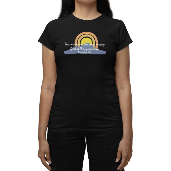 Great is Your Faithfulness women's t-shirt