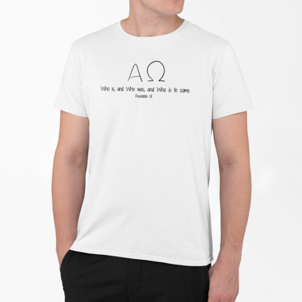 Alpha & Omega Men's T-Shirt - Image 3