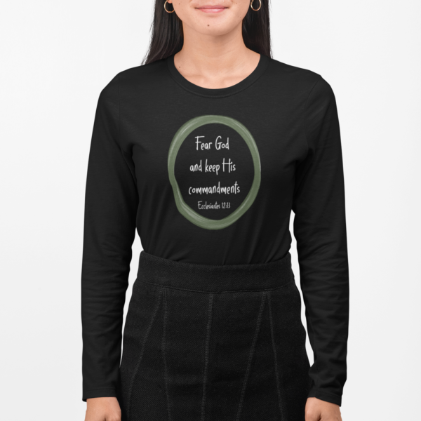 Fear God Women's long sleeve t-shirt black