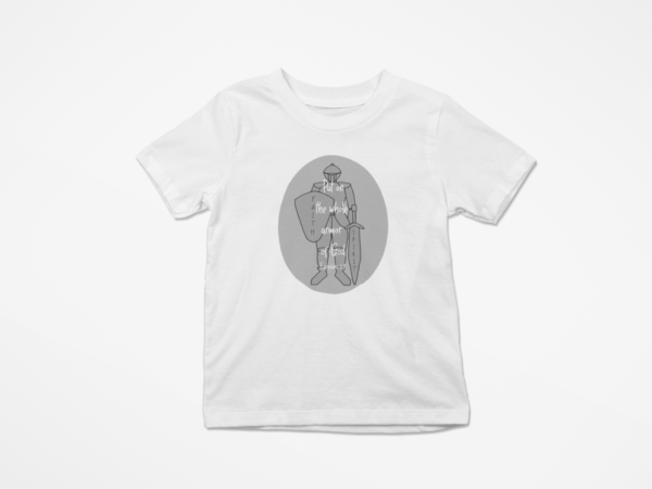 Armor of God kid's t-shirt white
