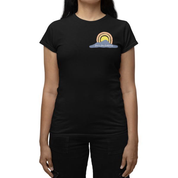 Great is Your Faithfulness Back Print Women's T-Shirt - Image 2