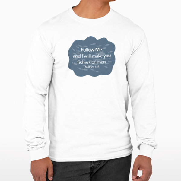 Fishers of Men Men's Long Sleeve T-Shirt - Image 3