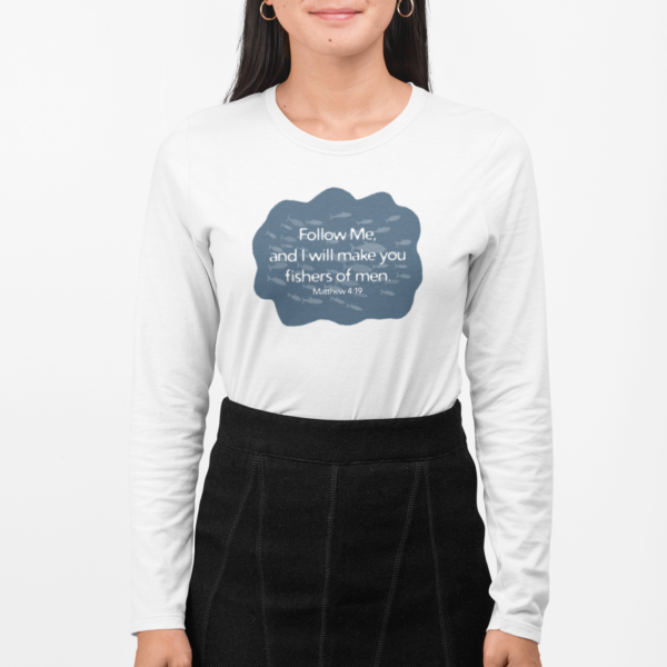Fishers of Men Women's Long Sleeve T-Shirt - Image 3