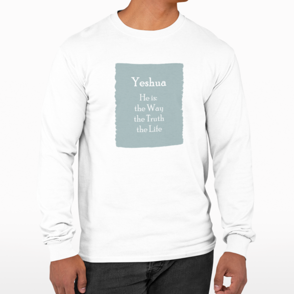 Way, Truth, & Life Men’s Long Sleeve T-Shirt - Image 3