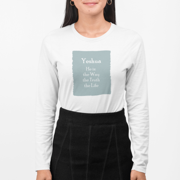 Way, Truth, & Life Women's Long Sleeve T-Shirt - Image 3